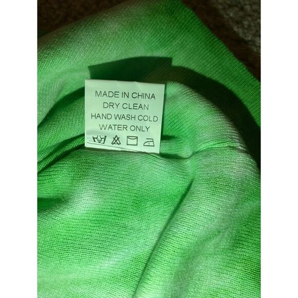 NWT* Olivaceous Green Tie-Dye Tank Top Women's Size Large 90s Y2K Festival Vibes - Picture 11 of 11